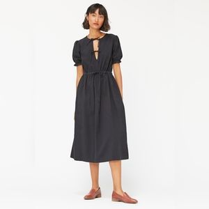 lacausa primavera dress black size M